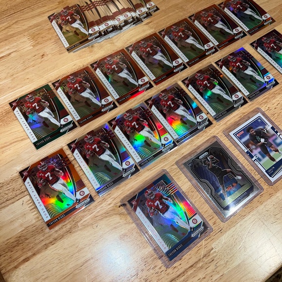 2020 Prizm TREVON DIGGS Draft Picks DP Dallas Cowboys NFL Rookie RC - LOT 33 - Picture 4 of 10